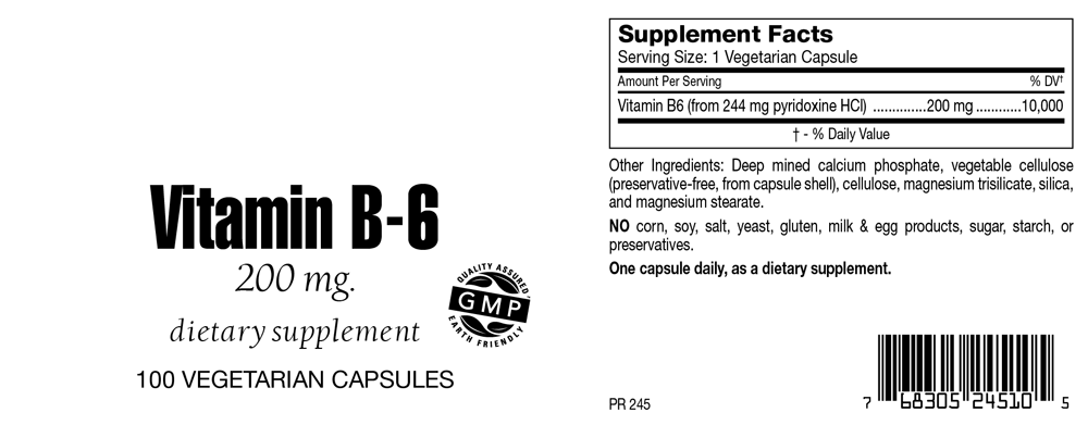 Vitamin B-6 SFB