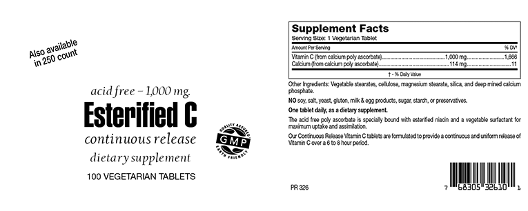 Esterified C – Acid Free SFB