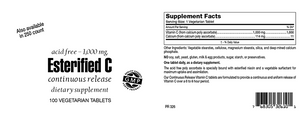 Esterified C – Acid Free SFB