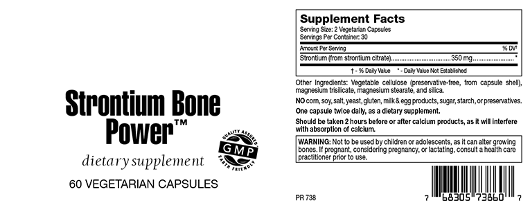Strontium Citrate Bone Support SFB